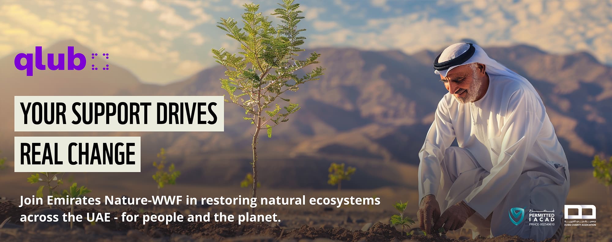 Qlub Campaign Banner